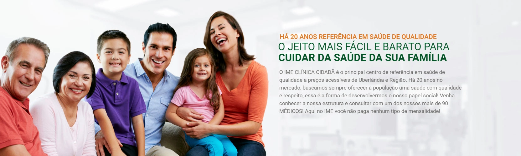 Home - IME Clínica Cidadã Há 20 anos referência em saúde de qualidade